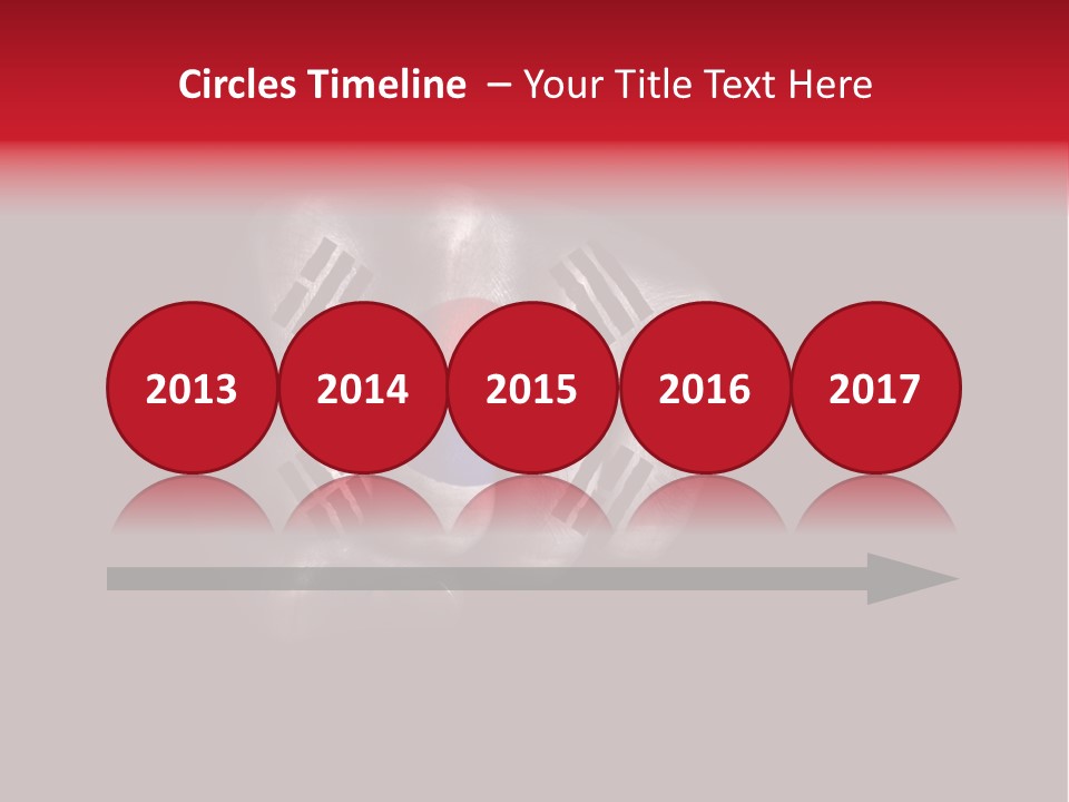 Nationalism Taekwondo Male PowerPoint Template