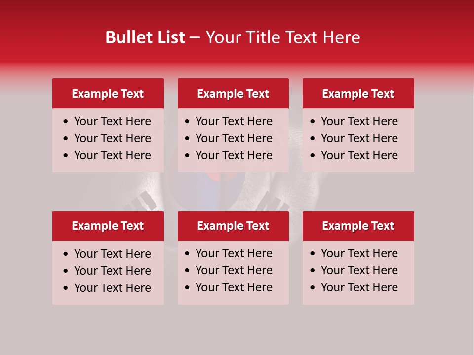 Nationalism Taekwondo Male PowerPoint Template