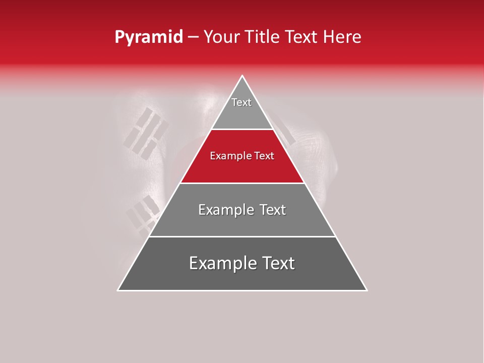 Nationalism Taekwondo Male PowerPoint Template