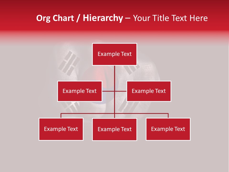 Nationalism Taekwondo Male PowerPoint Template