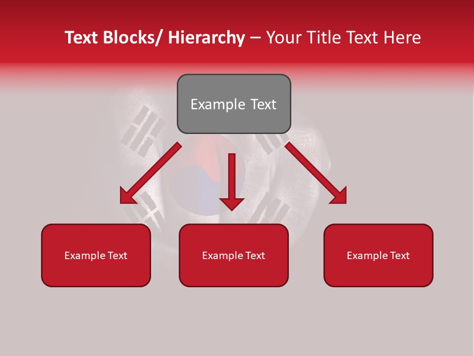 Nationalism Taekwondo Male PowerPoint Template