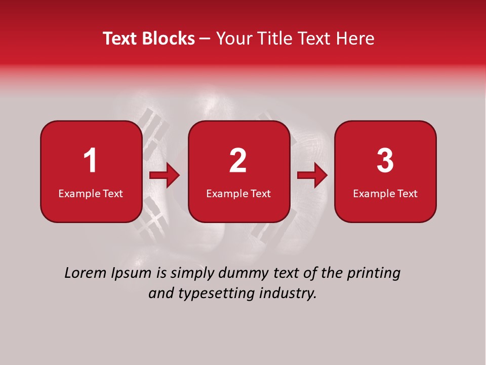 Nationalism Taekwondo Male PowerPoint Template