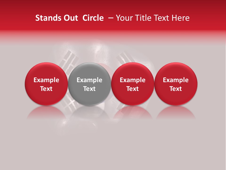 Nationalism Taekwondo Male PowerPoint Template