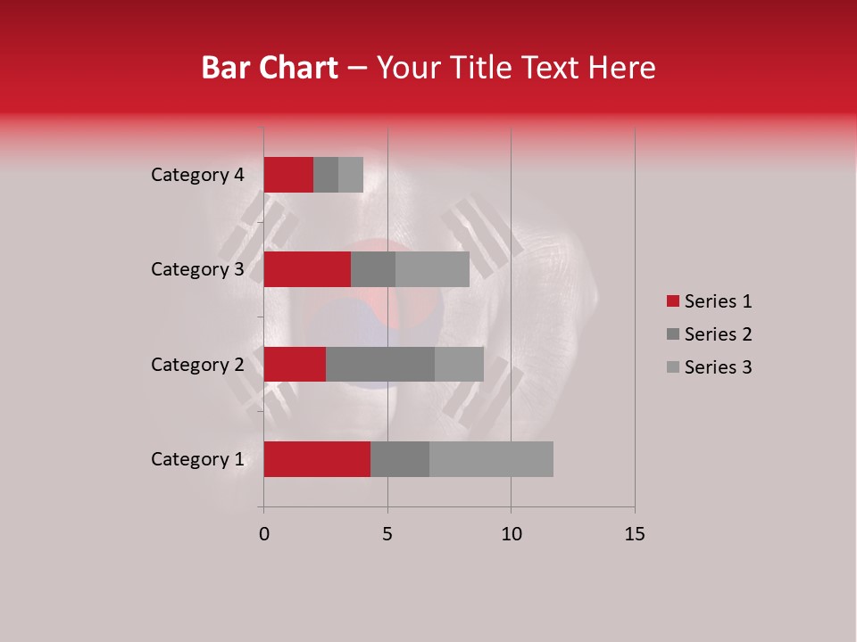 Nationalism Taekwondo Male PowerPoint Template