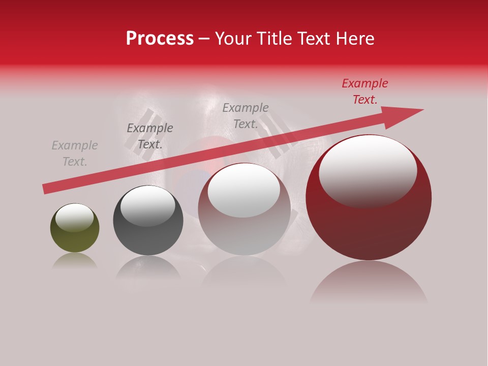 Nationalism Taekwondo Male PowerPoint Template