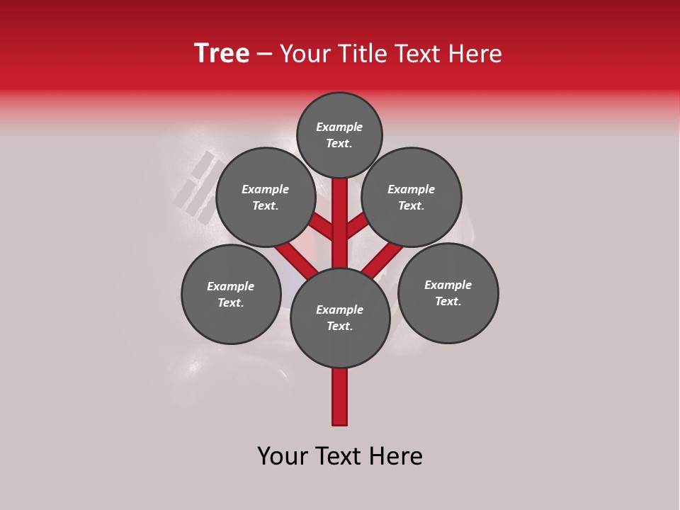 Nationalism Taekwondo Male PowerPoint Template