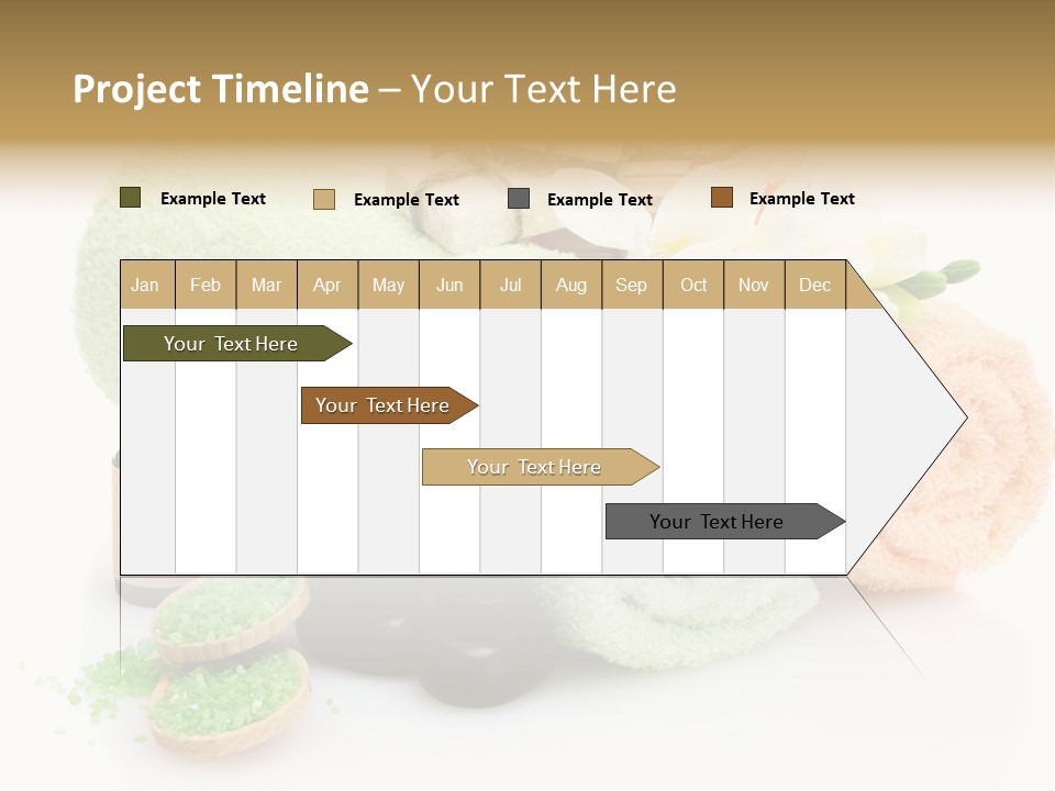 Wooden Salon Stones PowerPoint Template