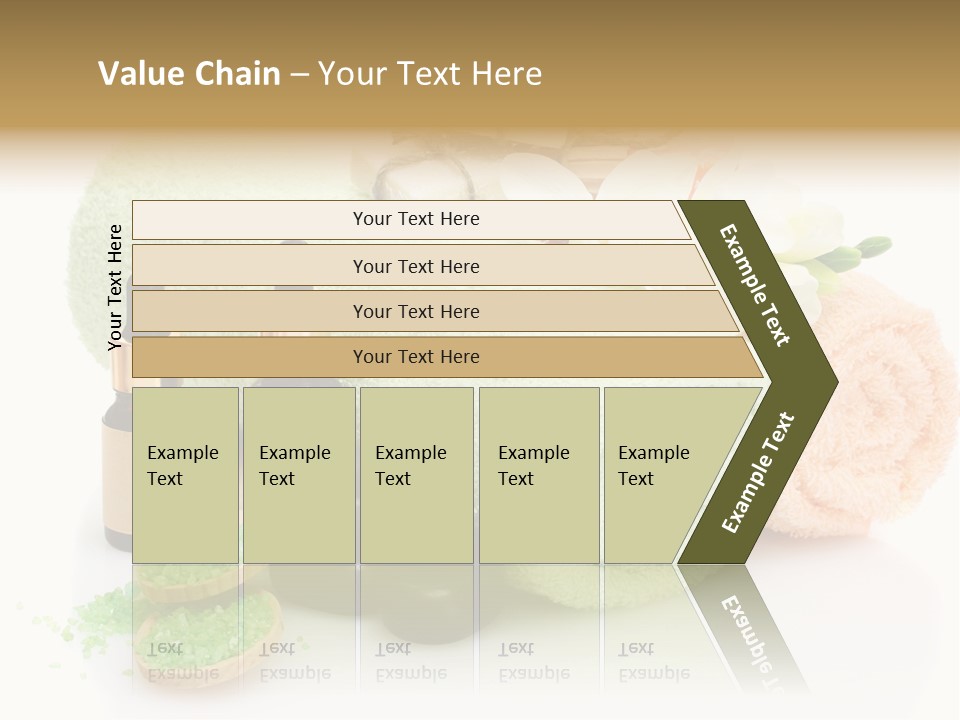 Wooden Salon Stones PowerPoint Template