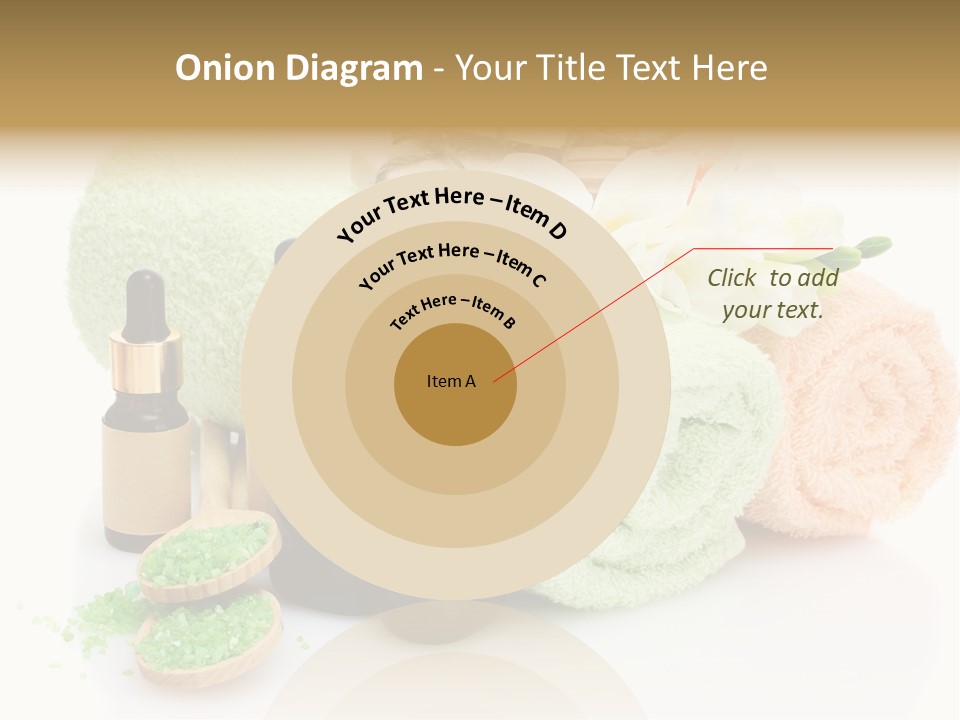 Wooden Salon Stones PowerPoint Template