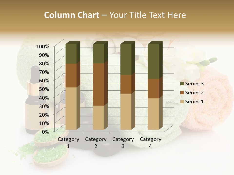 Wooden Salon Stones PowerPoint Template