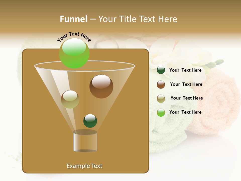 Wooden Salon Stones PowerPoint Template
