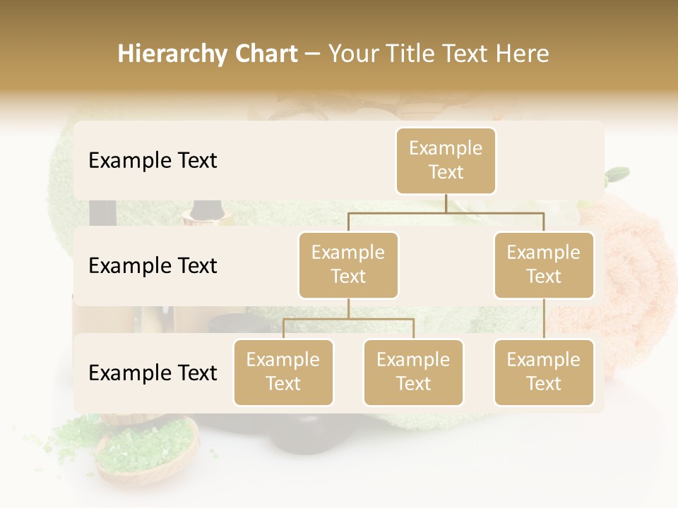 Wooden Salon Stones PowerPoint Template