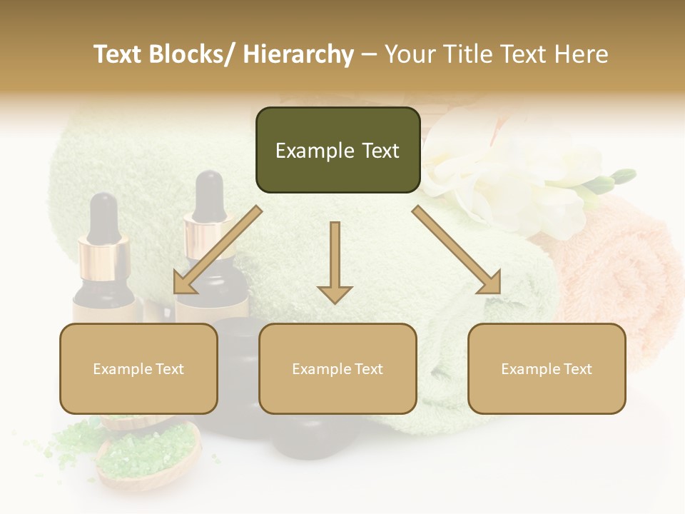 Wooden Salon Stones PowerPoint Template