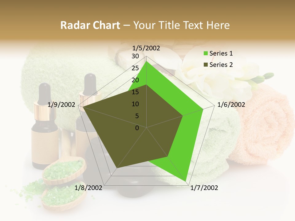 Wooden Salon Stones PowerPoint Template
