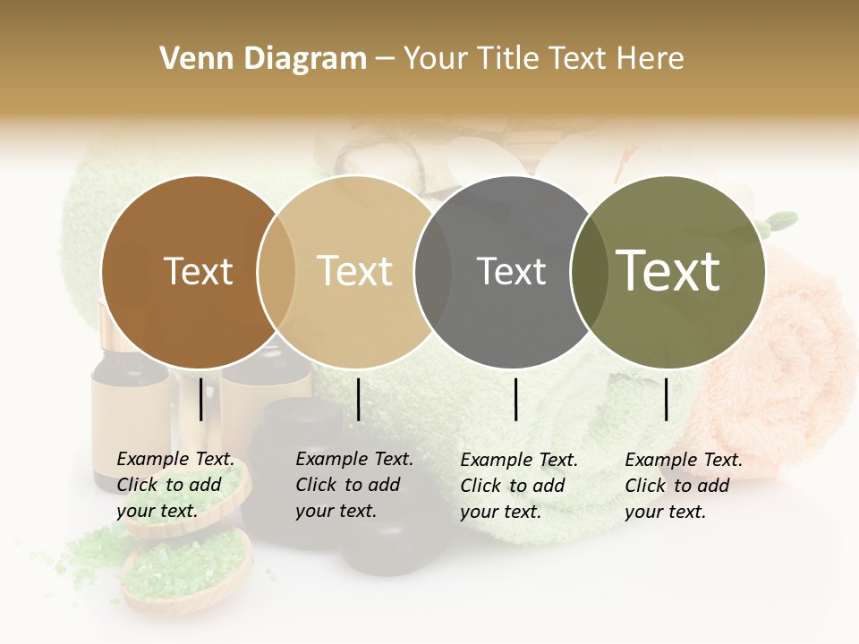 Wooden Salon Stones PowerPoint Template