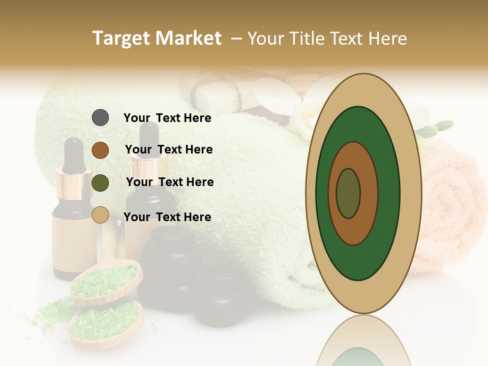 Wooden Salon Stones PowerPoint Template