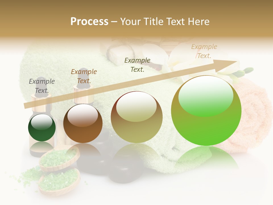 Wooden Salon Stones PowerPoint Template