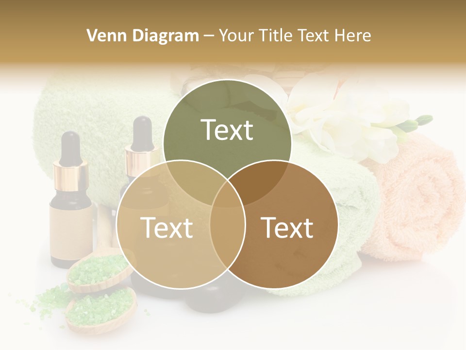 Wooden Salon Stones PowerPoint Template
