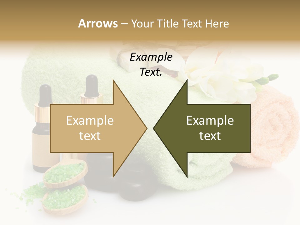 Wooden Salon Stones PowerPoint Template