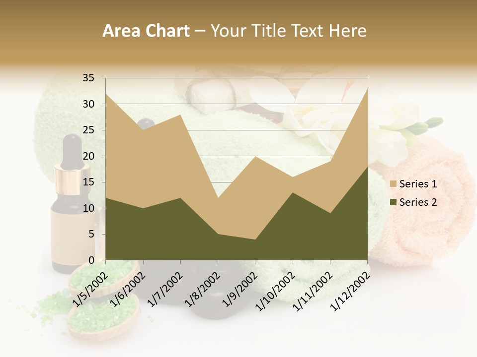 Wooden Salon Stones PowerPoint Template