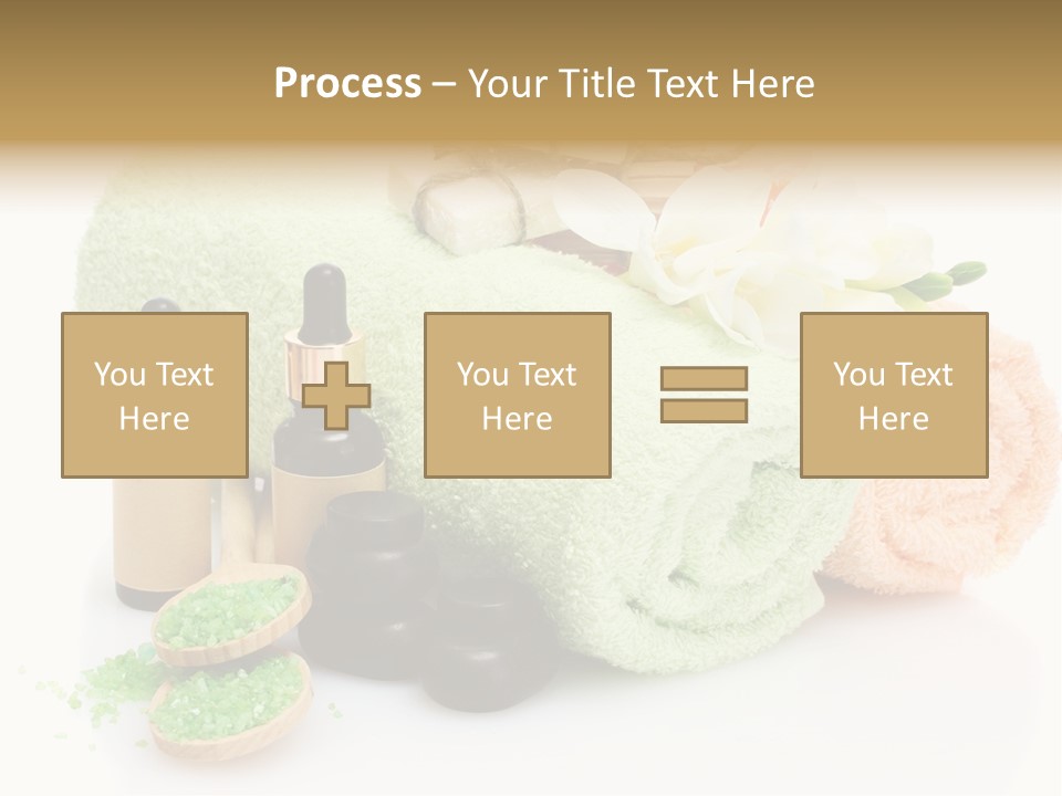 Wooden Salon Stones PowerPoint Template