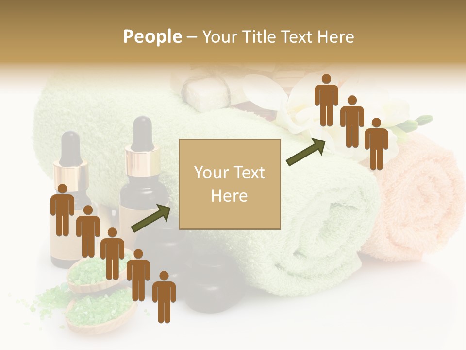 Wooden Salon Stones PowerPoint Template