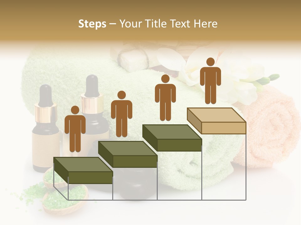 Wooden Salon Stones PowerPoint Template