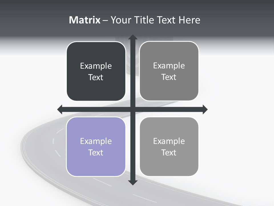 Way Outdoor Path PowerPoint Template