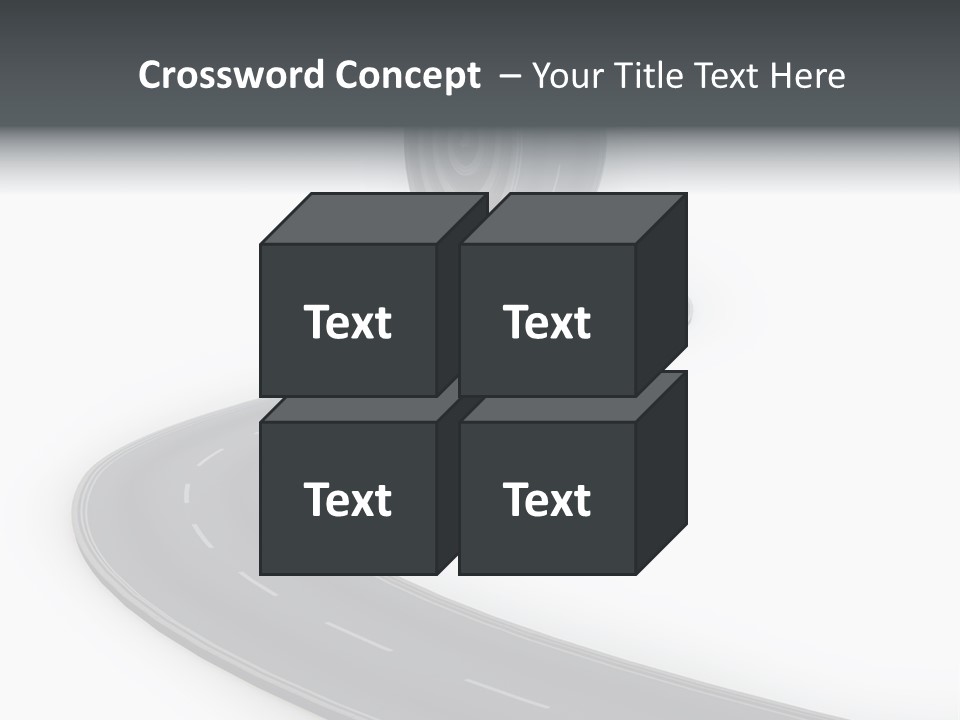 Way Outdoor Path PowerPoint Template