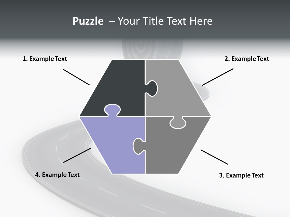 Way Outdoor Path PowerPoint Template