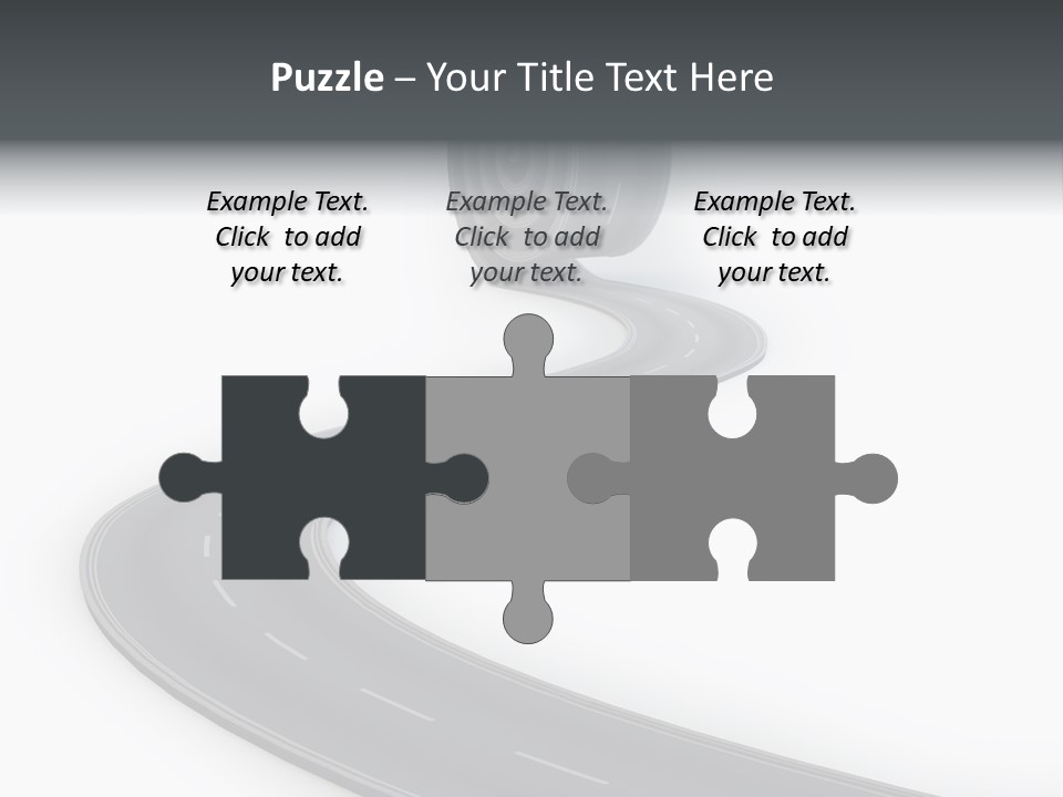 Way Outdoor Path PowerPoint Template