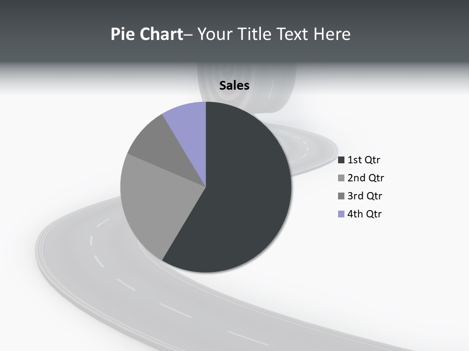 Way Outdoor Path PowerPoint Template