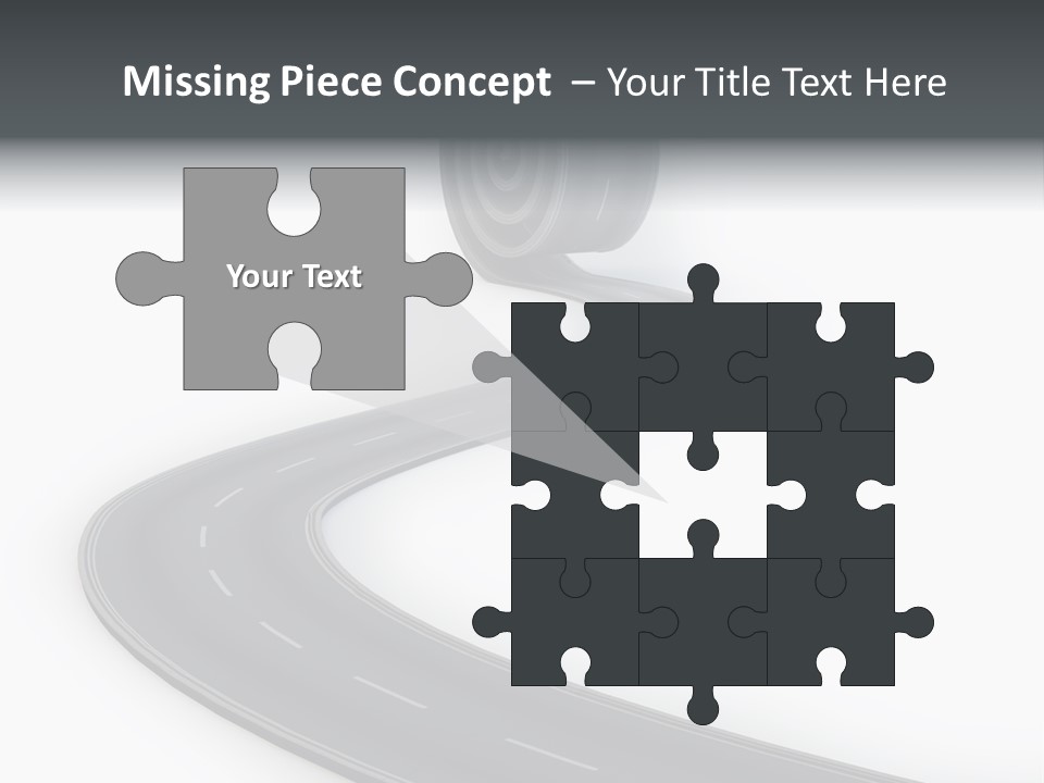 Way Outdoor Path PowerPoint Template