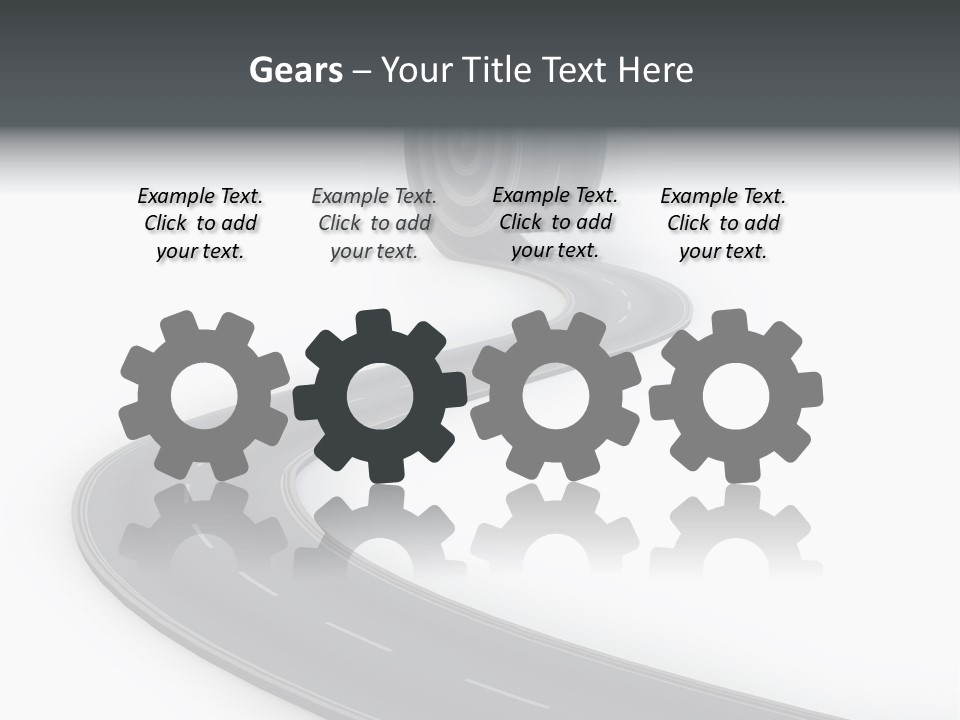 Way Outdoor Path PowerPoint Template