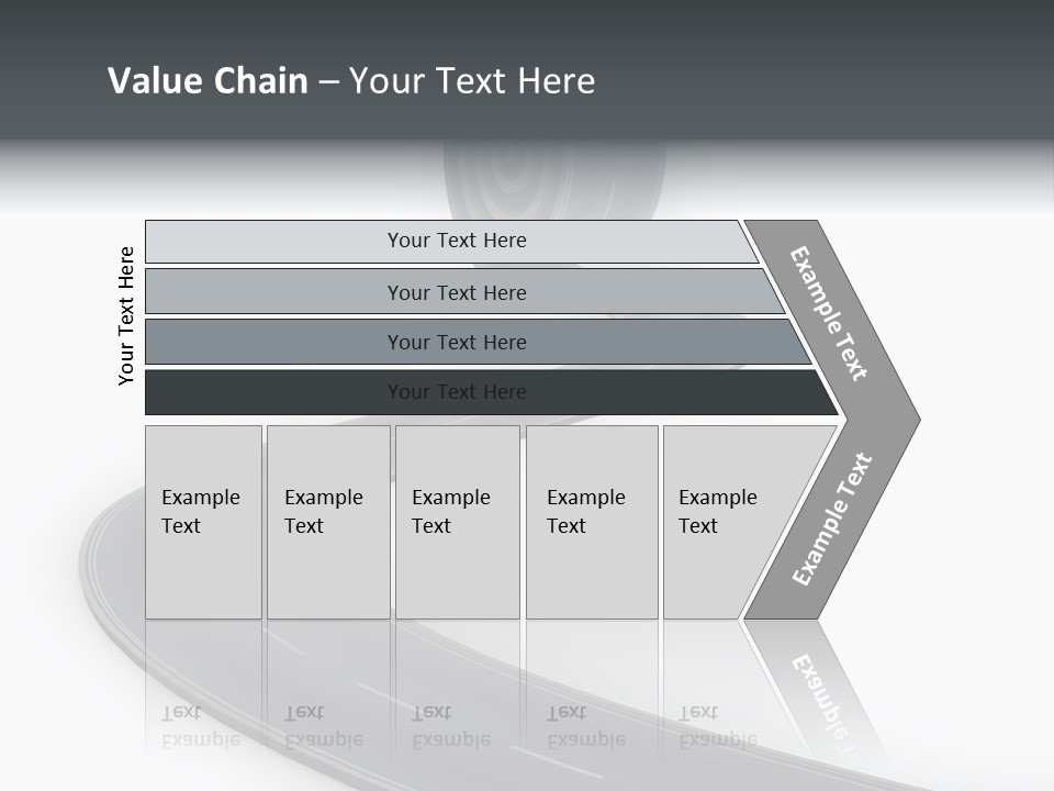 Way Outdoor Path PowerPoint Template