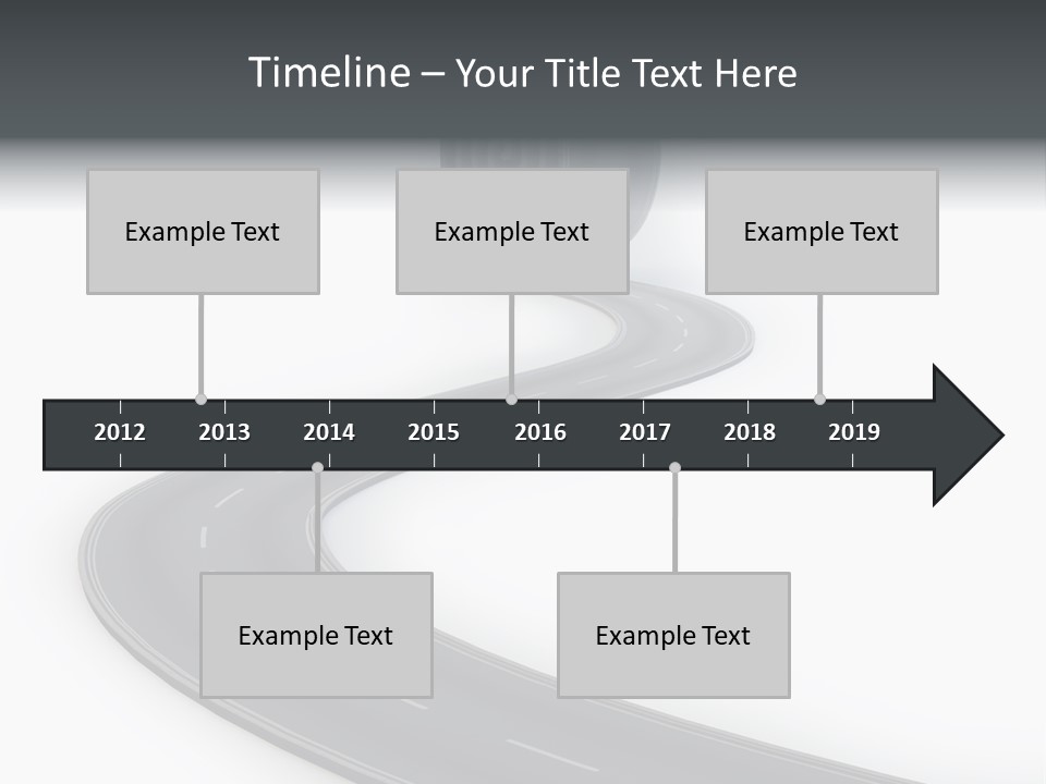 Way Outdoor Path PowerPoint Template