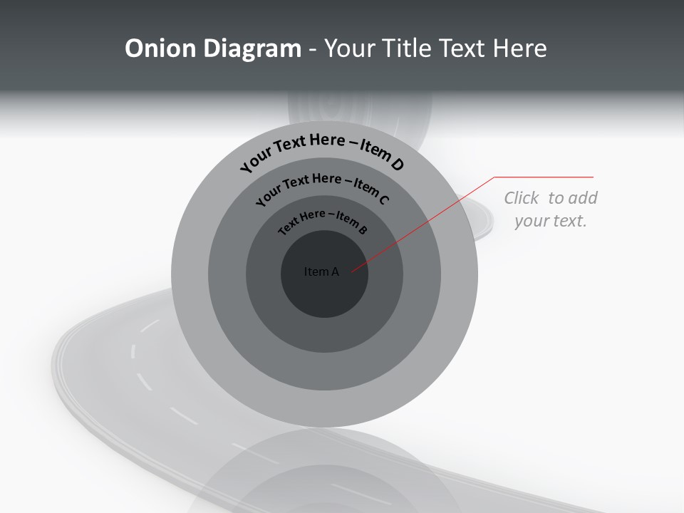 Way Outdoor Path PowerPoint Template
