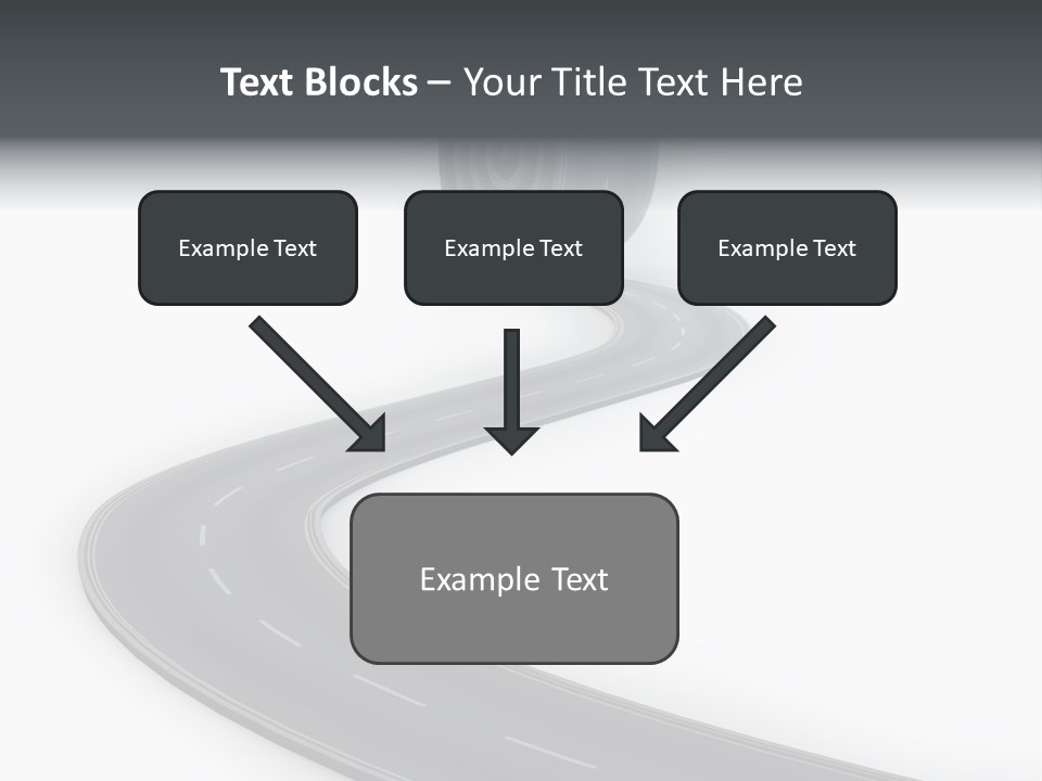 Way Outdoor Path PowerPoint Template
