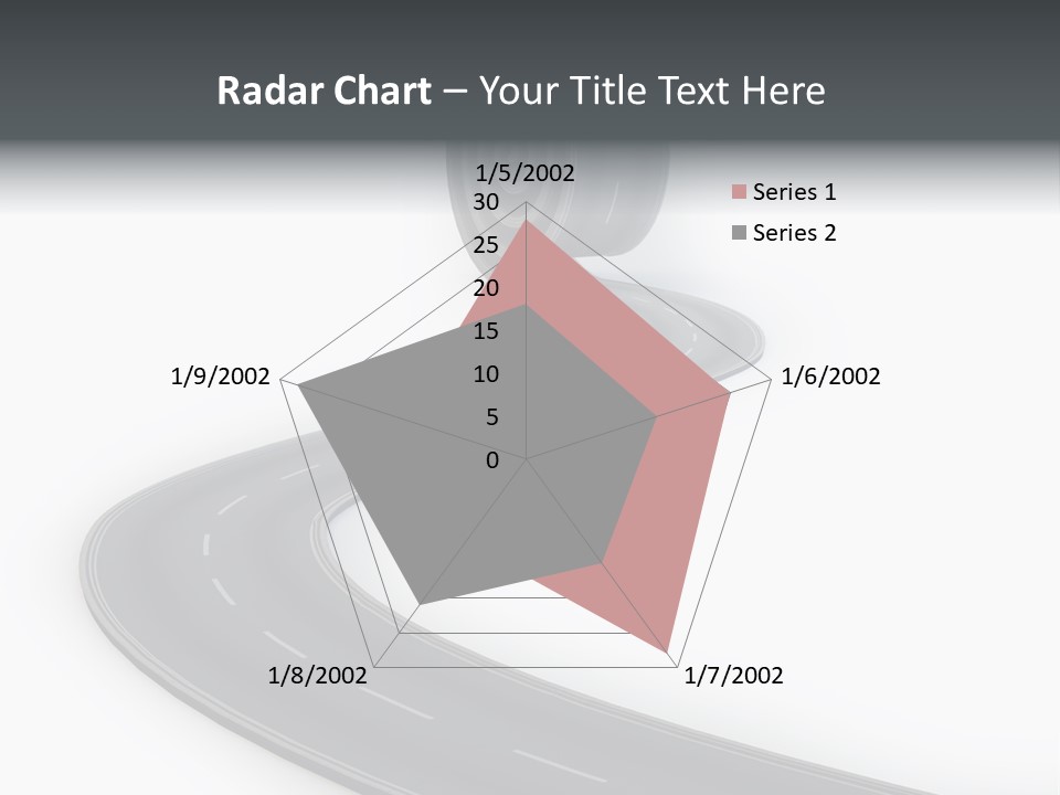 Way Outdoor Path PowerPoint Template
