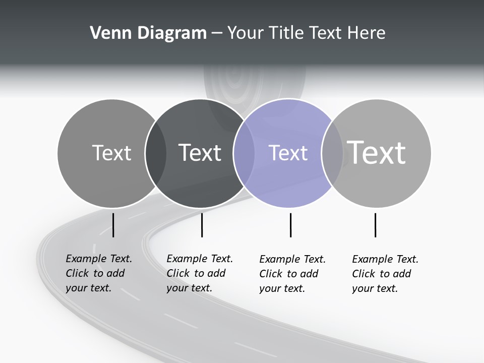 Way Outdoor Path PowerPoint Template