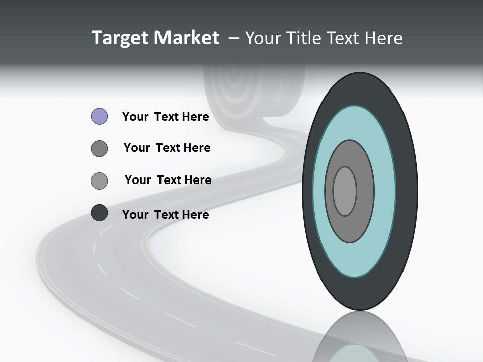 Way Outdoor Path PowerPoint Template