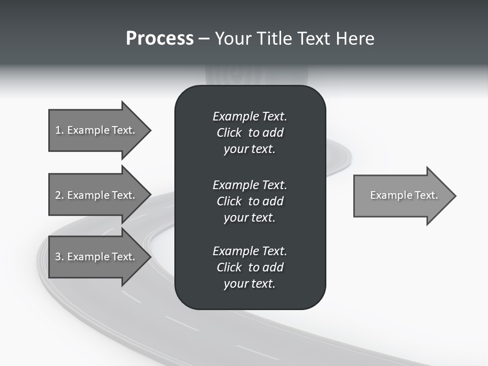 Way Outdoor Path PowerPoint Template