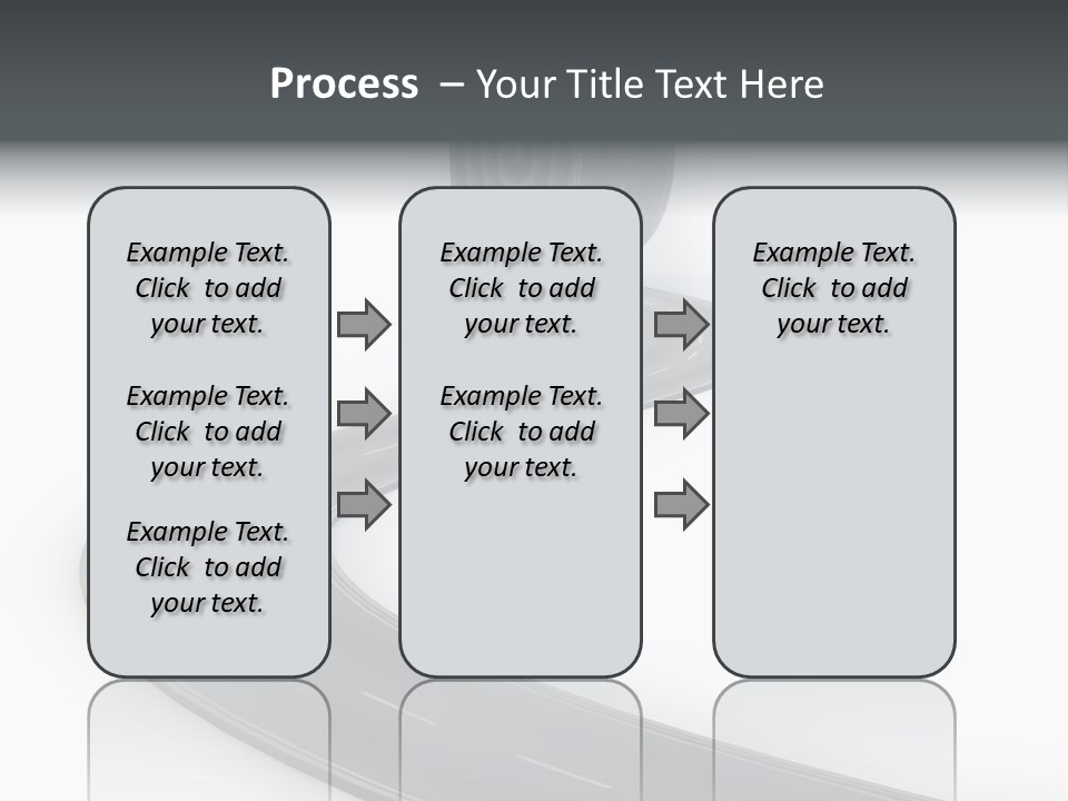 Way Outdoor Path PowerPoint Template