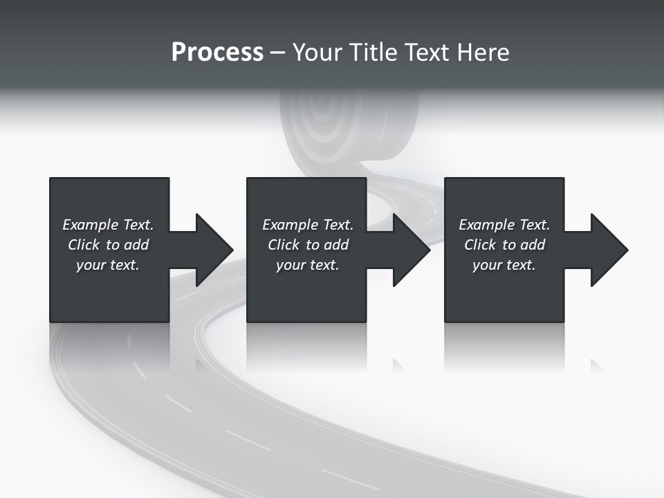 Way Outdoor Path PowerPoint Template