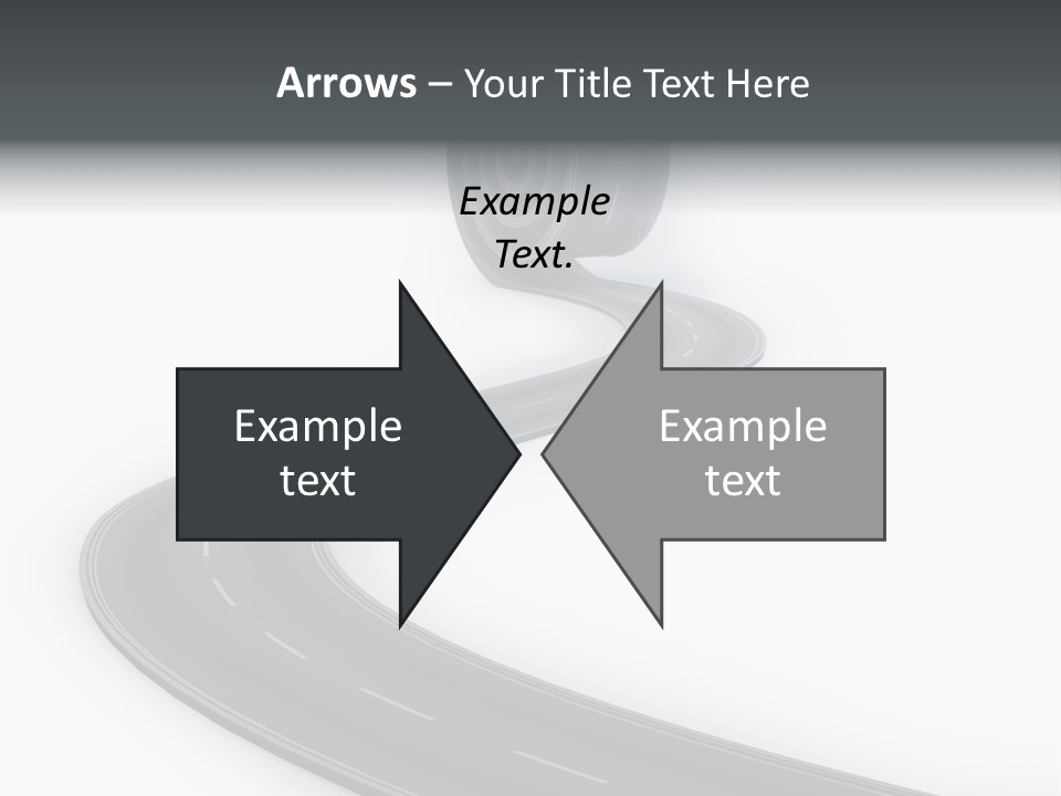 Way Outdoor Path PowerPoint Template