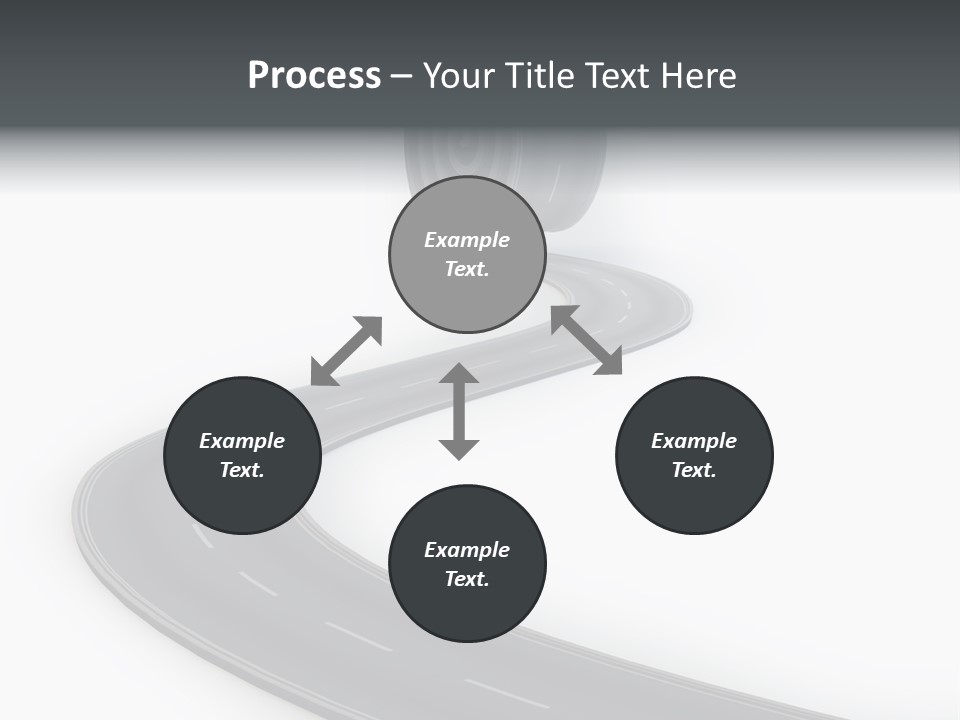 Way Outdoor Path PowerPoint Template
