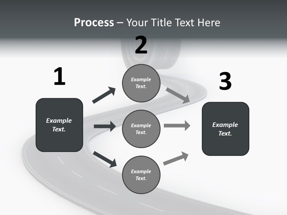 Way Outdoor Path PowerPoint Template
