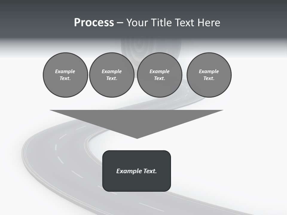 Way Outdoor Path PowerPoint Template