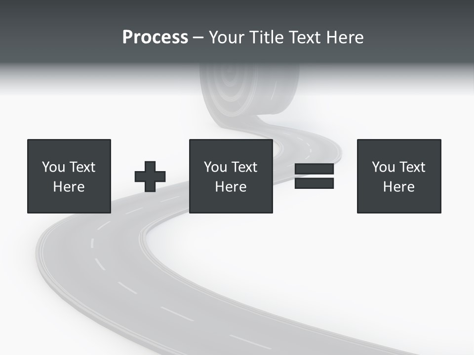 Way Outdoor Path PowerPoint Template