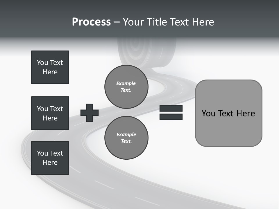 Way Outdoor Path PowerPoint Template